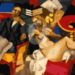 Malowanie po numerach «Roger de la Fresnaye. Życie małżeńskie»