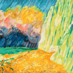 Malowanie po numerach «Sigrid Hjertén. Skały kredowe»