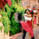 Malowanie po numerach Malowanie po numerach «Hiszpańska pasja. Flamenco»