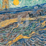Malowanie po numerach «Vincent van Gogh. Oracz na polu»