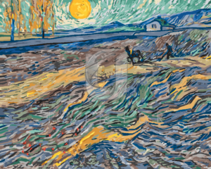 Malowanie po numerach Malowanie po numerach «Vincent van Gogh. Oracz na polu» фото