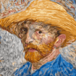 Malowanie po numerach Malowanie po numerach «Vincent van Gogh. Autoportret w słomkowym kapeluszu»