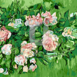 Malowanie po numerach Malowanie po numerach «Vincent van Gogh. Martwa natura: Różowe róże»