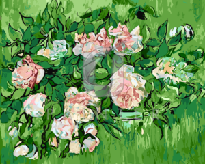 Malowanie po numerach Malowanie po numerach «Vincent van Gogh. Martwa natura: Różowe róże» фото