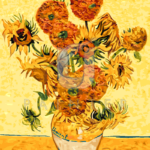 Malowanie po numerach Malowanie po numerach «Vincent van Gogh. Martwa natura: wazon z piętnastoma słonecznikami»