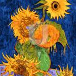 Malowanie po numerach Malowanie po numerach «Vincent van Gogh. Martwa natura: wazon z pięcioma słonecznikami»