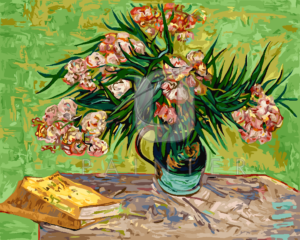 Malowanie po numerach Malowanie po numerach «Vincent van Gogh. Martwa natura: Wazon z oleandrami i książki» фото
