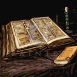 Malowanie po numerach «Vincent van Gogh. Martwa natura z Biblią»