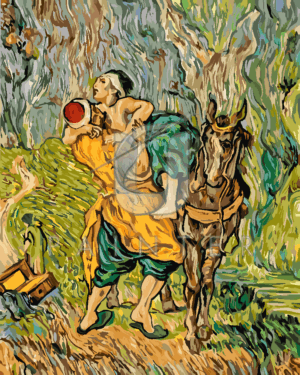 Malowanie po numerach «Vincent van Gogh. Dobry Samarytanin (według Delacroix)»