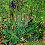 Malowanie po numerach Malowanie po numerach «Vincent van Gogh. Irys»
