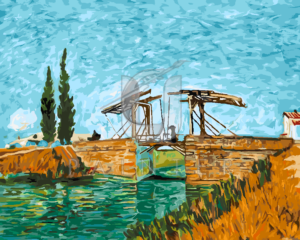 Malowanie po numerach Malowanie po numerach «Vincent van Gogh. Most Langlois w Arles»
