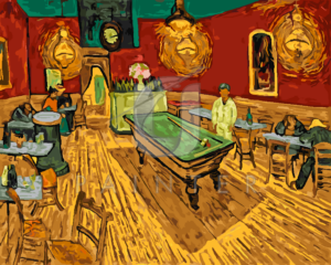 Malowanie po numerach Malowanie po numerach «Vincent van Gogh. Nocna kawiarnia»