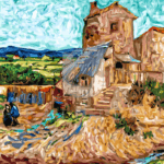 Malowanie po numerach «Vincent van Gogh. Stary młyn»