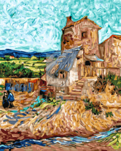 Malowanie po numerach «Vincent van Gogh. Stary młyn»