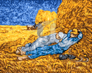 Malowanie po numerach Malowanie po numerach «Vincent van Gogh. Południe: Odpoczynek od pracy» фото