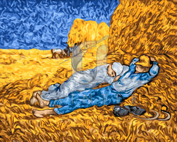 Malowanie po numerach Malowanie po numerach «Vincent van Gogh. Południe: Odpoczynek od pracy»