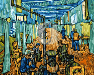 Malowanie po numerach «Vincent van Gogh. Oddział w szpitalu w Arles»
