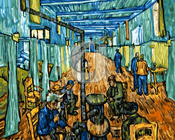 Malowanie po numerach «Vincent van Gogh. Oddział w szpitalu w Arles»