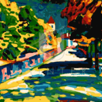 Malowanie po numerach «Wassily Kandinsky. Jesień w Bawarii»