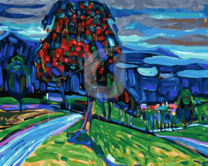 Malowanie po numerach Malowanie po numerach «Wassily Kandinsky. Jesień w Murnau»