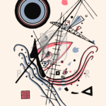 Malowanie po numerach Malowanie po numerach «Wassily Kandinsky. Niebieski»