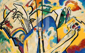 Malowanie po numerach Malowanie po numerach «Wassily Kandinsky. Kompozycja IV» фото