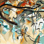 Malowanie po numerach «Wassily Kandinsky. Kompozycja V»