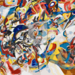 Malowanie po numerach Malowanie po numerach «Wassily Kandinsky. Kompozycja VII»