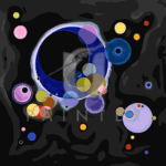 Malowanie po numerach «Wassily Kandinsky. Kilka okręgów»