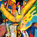 Malowanie po numerach Malowanie po numerach «Wassily Kandinsky. Szkic Improwizacji 8»