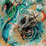 Malowanie po numerach «Wassily Kandinsky. Improwizacja bez tytułu IV»