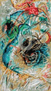 Malowanie po numerach «Wassily Kandinsky. Improwizacja bez tytułu IV»