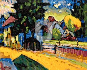 Malowanie po numerach Malowanie po numerach «Wassily Kandinsky. Widok na Murnau» фото