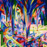 Malowanie po numerach «Wenzel Hablik. Wnętrze Katedry»