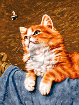 Malowanie po numerach Malowanie po numerach «Wilhelm Schwar. Kot i mucha»